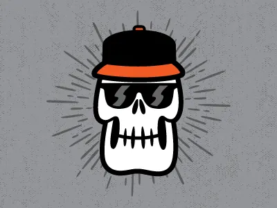 Skull illustration skull