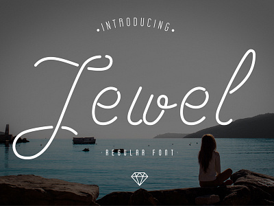 FREE Jewel Font font free font free script free typeface script font