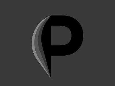 Typing a blending P letter lettering p type typography
