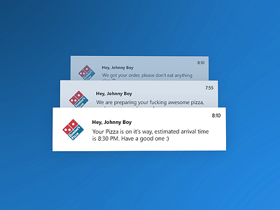 Daily UI :: 45 - Notifications daily ui flat notifications ui