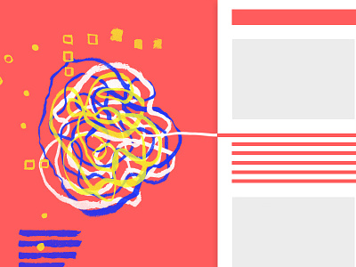 Finding Order in Disorder conceptual content design discovery experience focus lab illustration interactive strategy