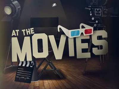 At The Movies Sermon Series Artwork at the movies series sermon