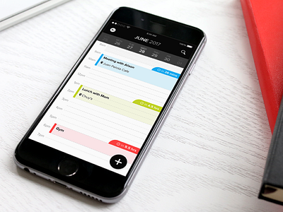Schedule (Daily UI 71) app calendar design interface phone schedule ui