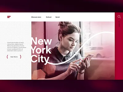 N Y C art direction design interface new york city