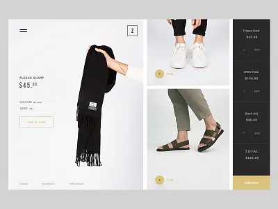 Add To Cart cart clean design digital ecommerce minimal ui ux web website