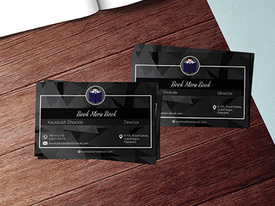 Visiting Card graphic design polygon design visiting card