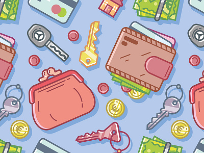 Pocket Stuff car coins crecit card key money pocket