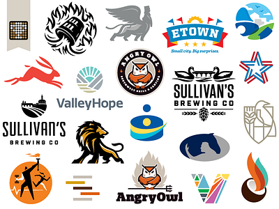 LogoLounge 10 award brand design icon identity illustration logo logolounge marketing