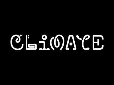Climate Lettering lettering
