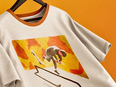 T-shirt mockup cloth illustration mock up mockup t shirt