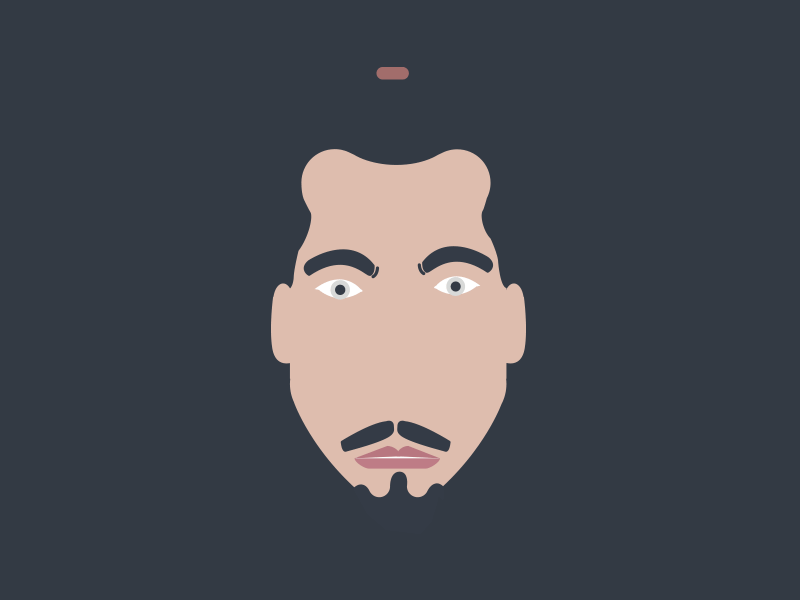 Mister Zlatan animation art character color design drawing flat football ui