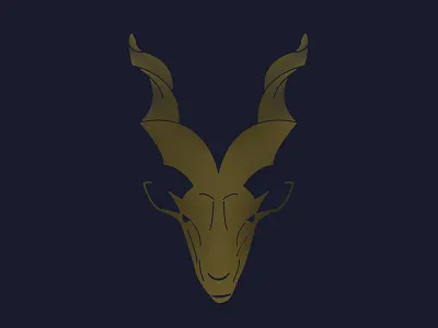 Markhor - Wild Goat animal goat logo markhor
