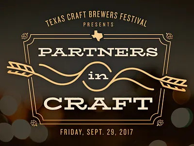 Partners in Craft austin beer craft event gold texas