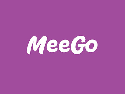 MeeGo car sharing service Logo brush car sharing keys logotype