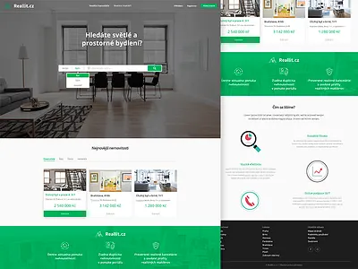 Reallit redesign black czech flat green house modern reallit rent rental sell slovakia white