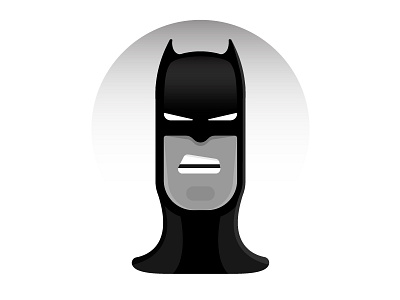 Batman Meh batman benaffleck design flat hero illustration justiceleague meh vector