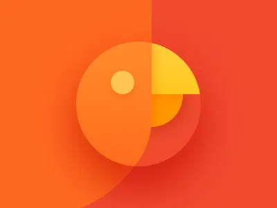 Bird icon logo parrot ui