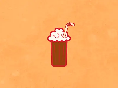 Solo Float frothy ice cream root beer