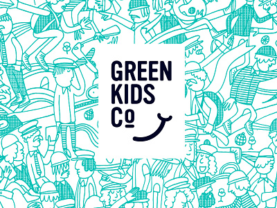Eco branding branding illustration kids smile