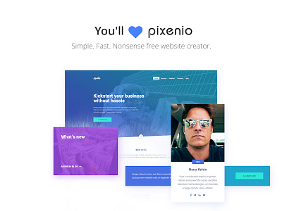 Kickstart your business with Pixenio business indiegogo kickstarter webdesign webdevelopment website