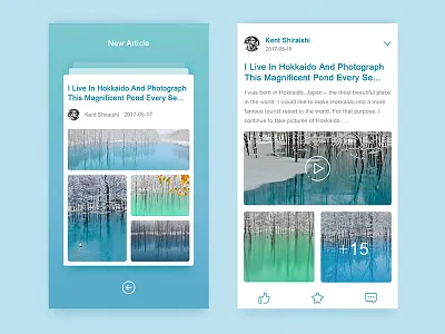 New article design app article daily ui design mobile ui ux
