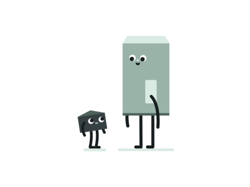 High Five! animation character design email high five letters sign up