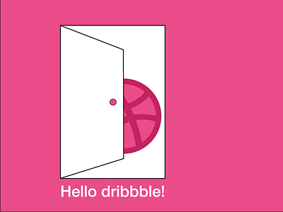 Hello dribbble - my first shot debut first shot