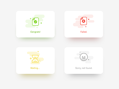 Flash Messages UI app cards dailyui error flash message found loading not popup success ui ux