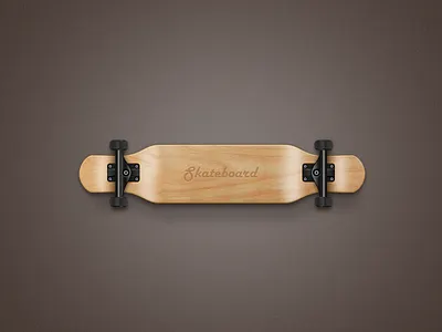 Skateboard icon skateboard skating wood