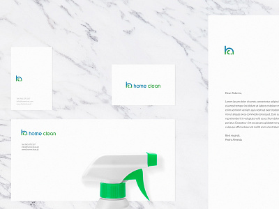 Home Clean - Branding clean home home clean house clean logo logotype services