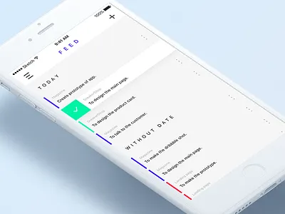 To-Do list app app feed list tasks to do todo ui