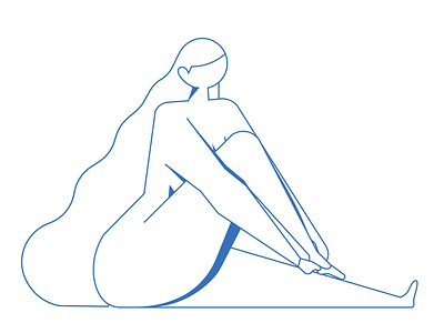 Shoe Friday (WIP) alvz blue boulder climbing female illo lady naked power shoes wip women