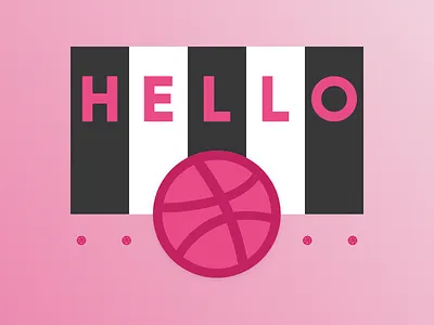 Hello Dribble! debut dribble first shot invite