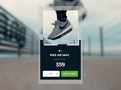 Mobile Product Detail Page cart dribbble ecommerce product responsive ui ux web web design