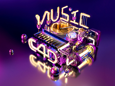 Music party 4d cinema