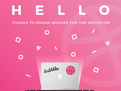 First shot debute illustration uiux
