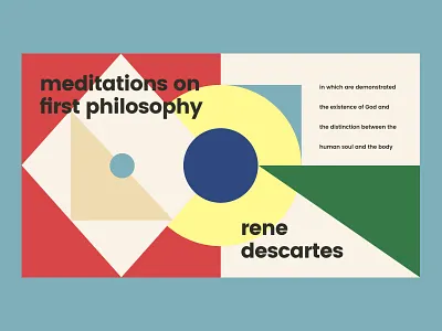 Descartes color descartes geometric philosophy shape