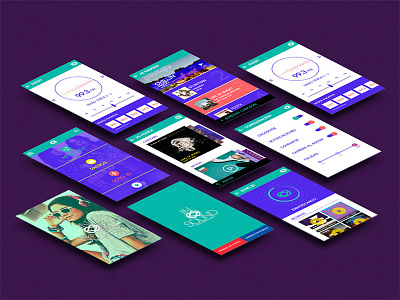 In Sound - App app design mobile music ui ux