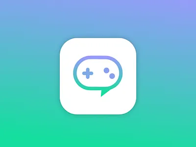 #005 - DailyUI - GG Talk - Icon App app caht gamer talk ui