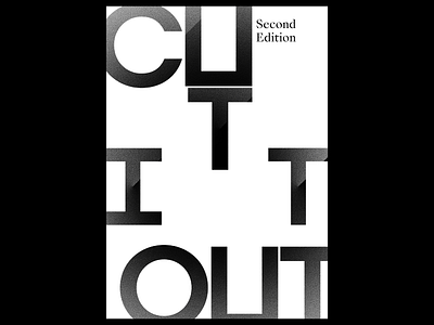 Cutitout2 gradients layout noise poster typography