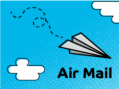 Air Mail illustation