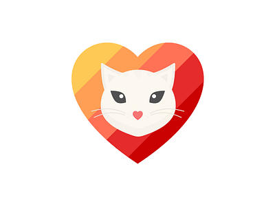 My spirit animal cat debut design heart meow spirit animal