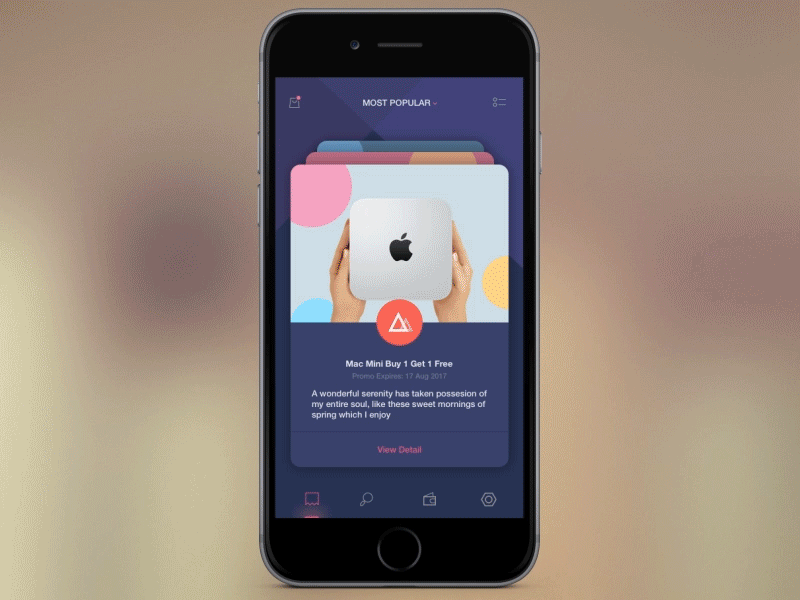 Animated coupons app animation chart coupons gif