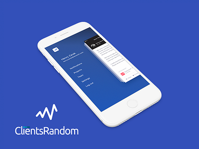 Clients Random appdesign creative design images mockup presentation project tool ui ux webdesign