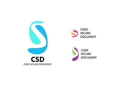 Logo Security code document secure