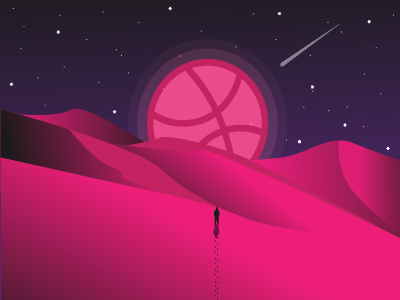 Helo dribbble adventure color dribbble flat illustrator