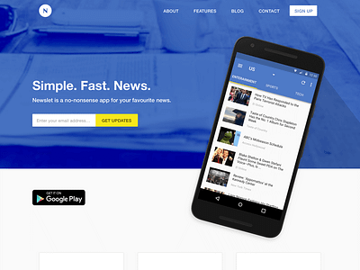 Daily UI 003: Landing Page daily ui design error landing page page ui ui design ux ux design webpage website