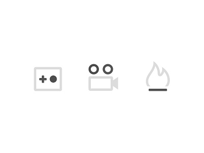 icons game hot icon line video
