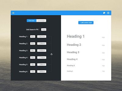 PX to EM Calculator app calculator css material