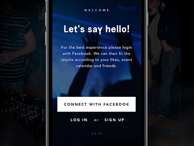 Let's say hello - RedBull Nightlife app club night nightlife social